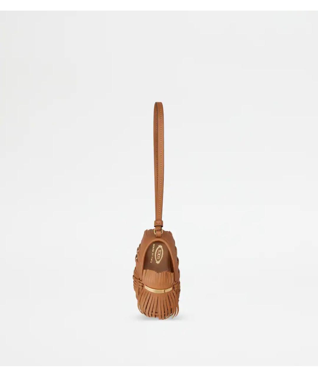 TOD'S Коричневый брелок, фото 2