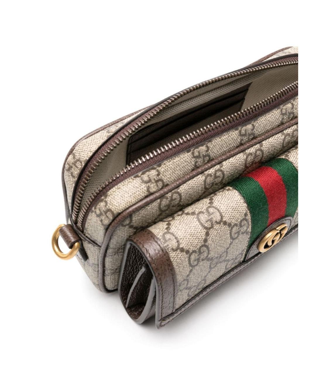 GUCCI Бежевая сумка на плечо, фото 4