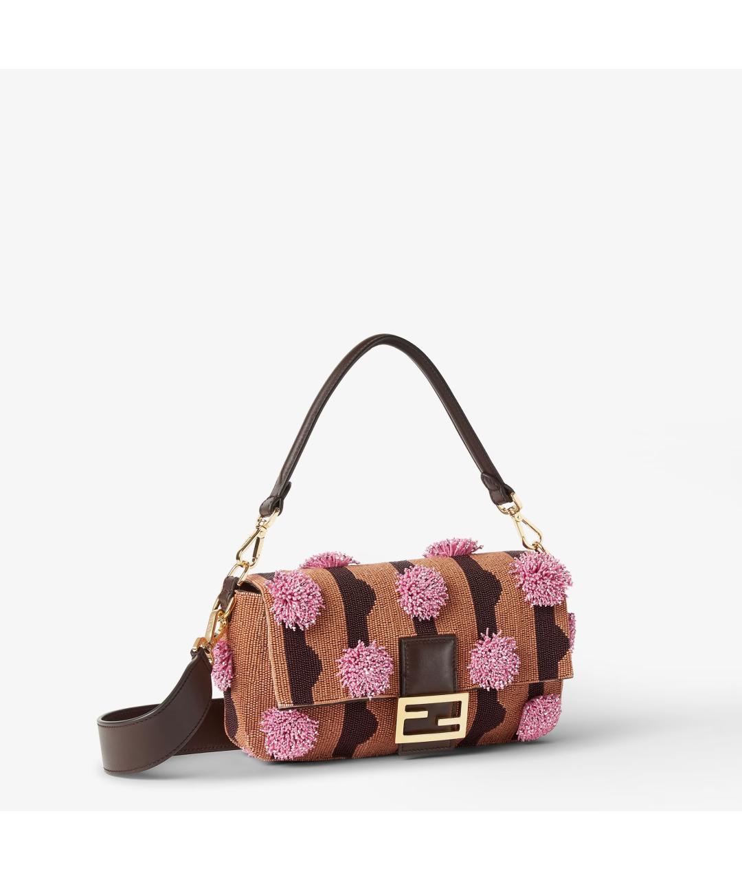 FENDI Мульти тканевая сумка через плечо, фото 2