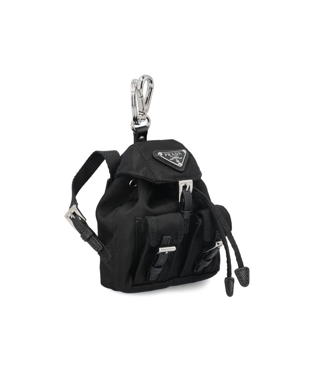 PRADA Черный брелок, фото 2