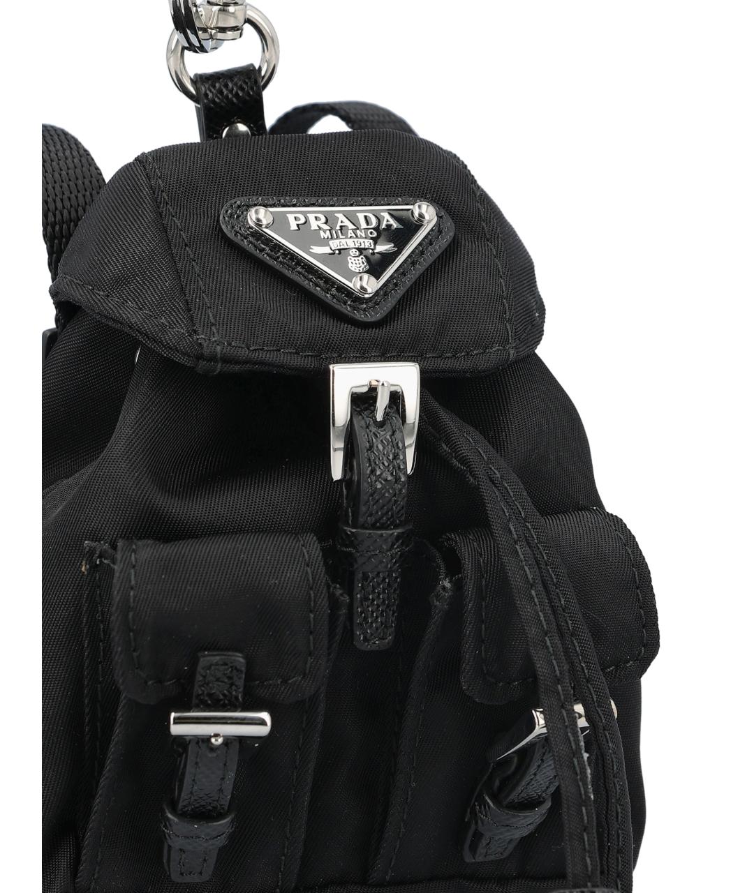 PRADA Черный брелок, фото 3