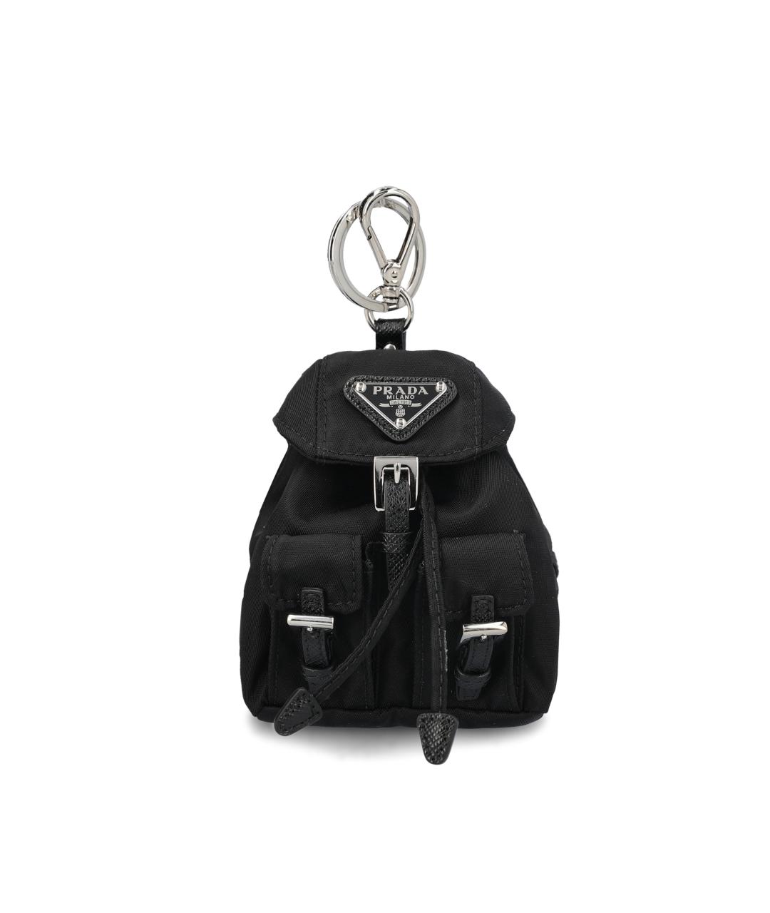 PRADA Черный брелок, фото 1