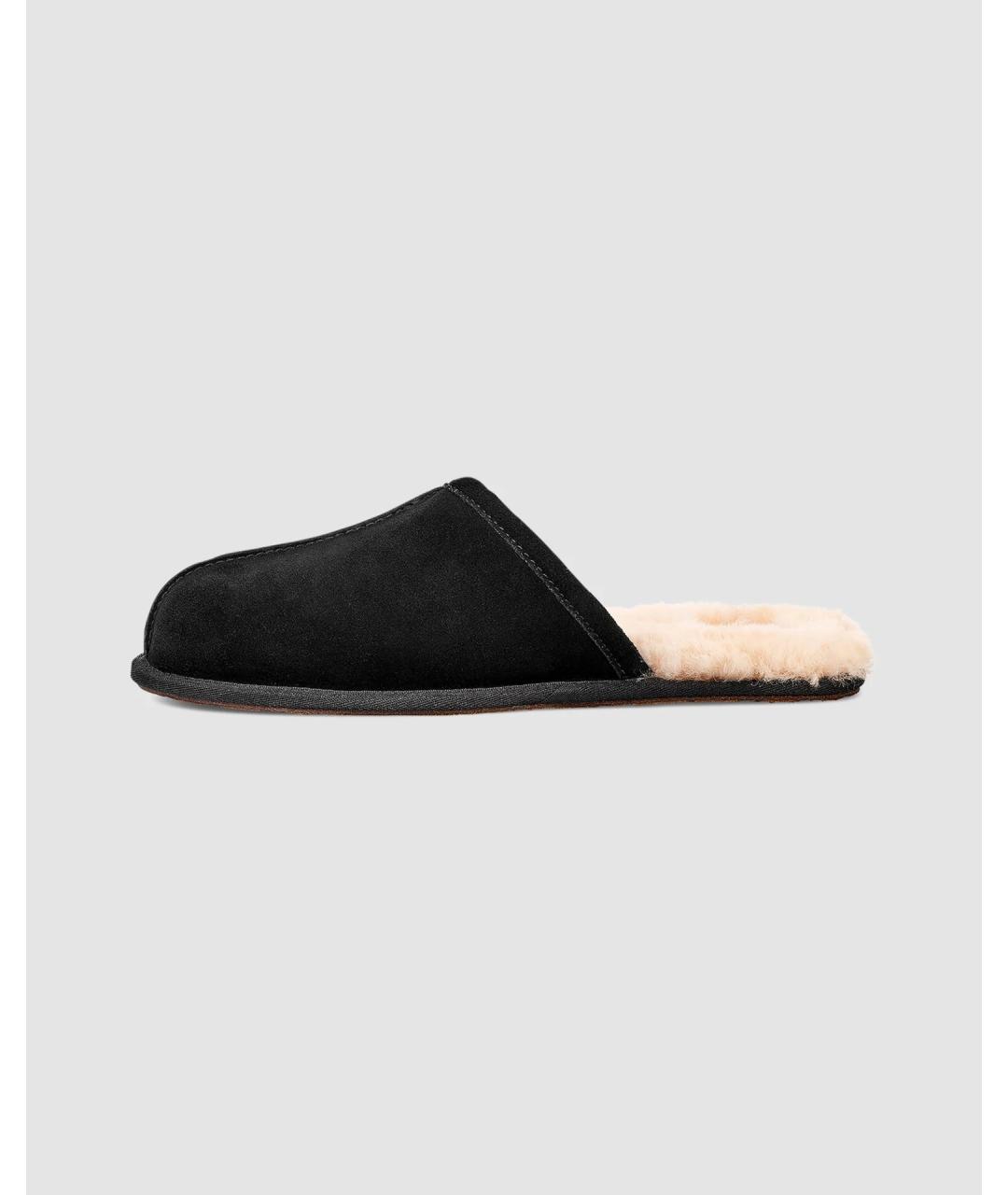 UGG AUSTRALIA Черные замшевые лоферы, фото 3