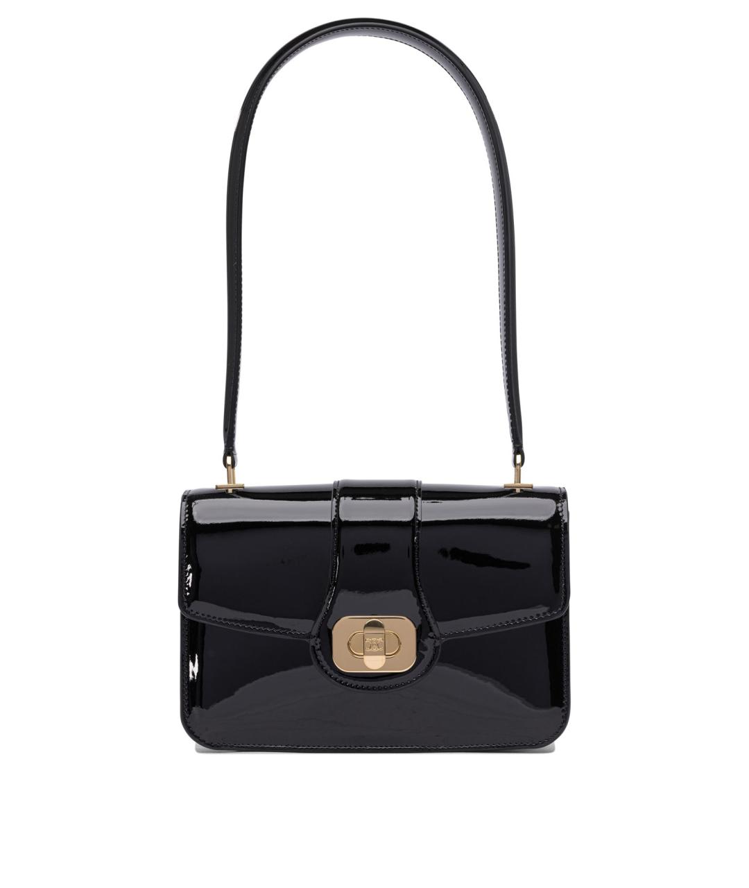 CELINE Черная кожаная сумка через плечо, фото 1