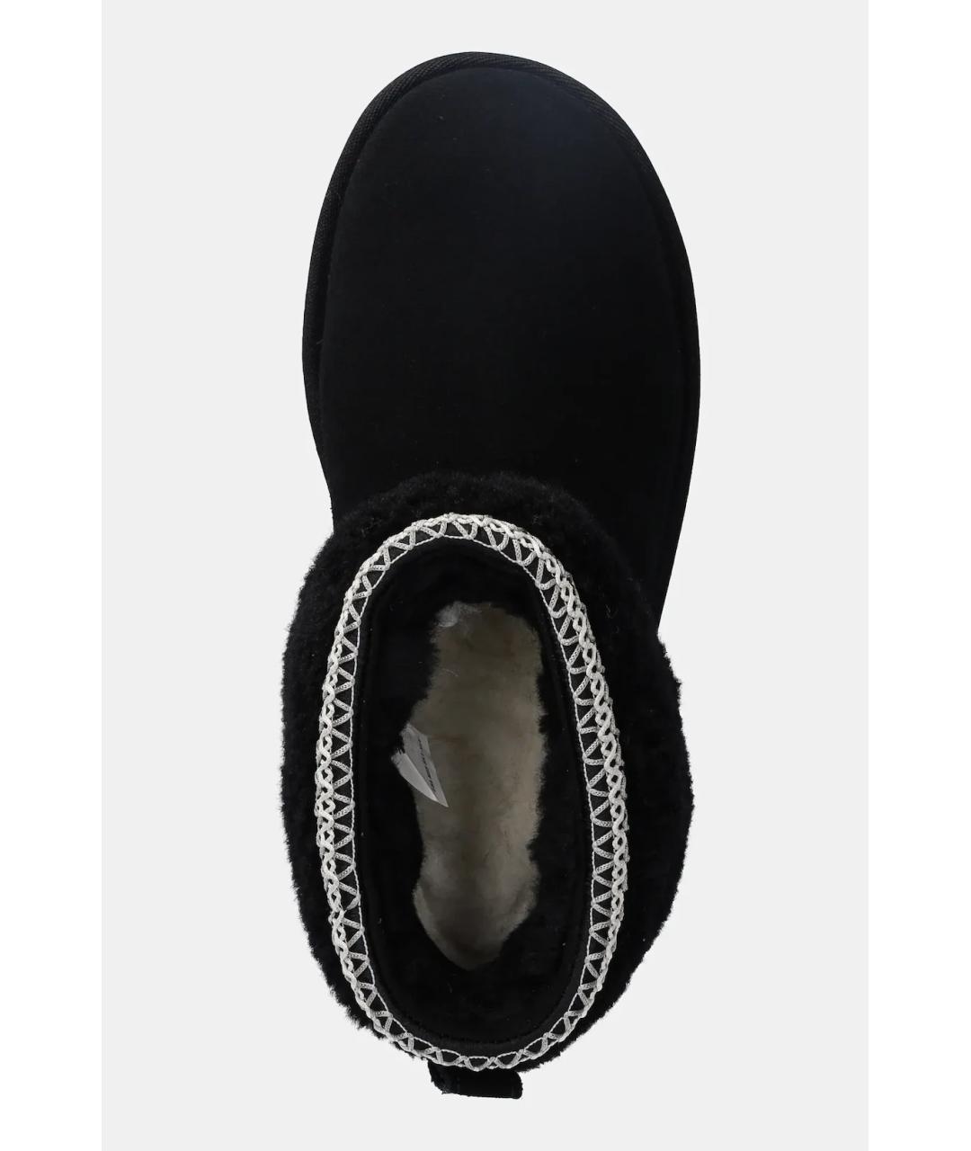 UGG AUSTRALIA Черные замшевые ботинки, фото 5