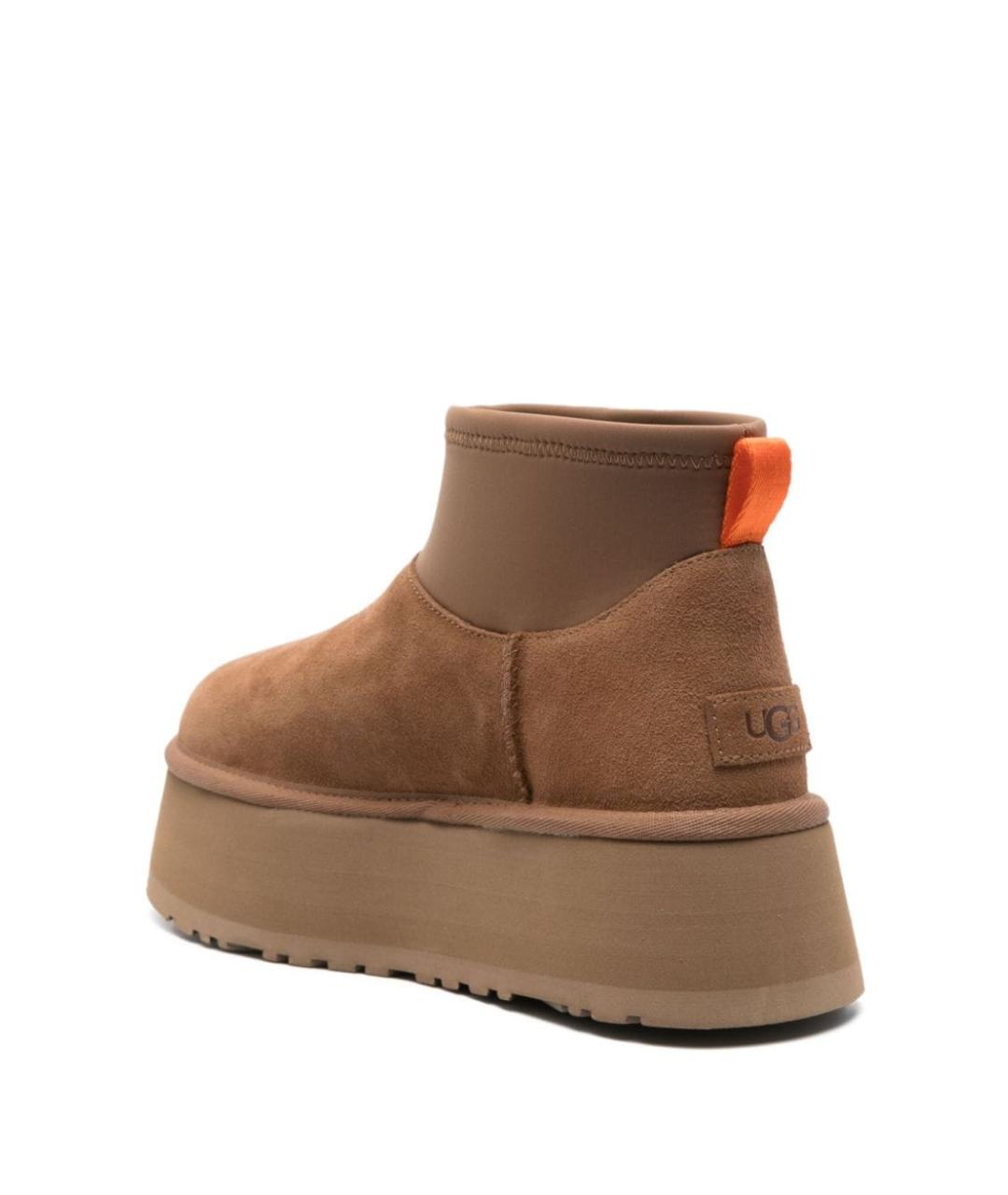 UGG AUSTRALIA Коричневые замшевые ботинки, фото 3