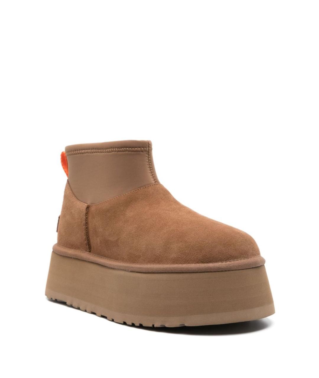 UGG AUSTRALIA Коричневые замшевые ботинки, фото 2