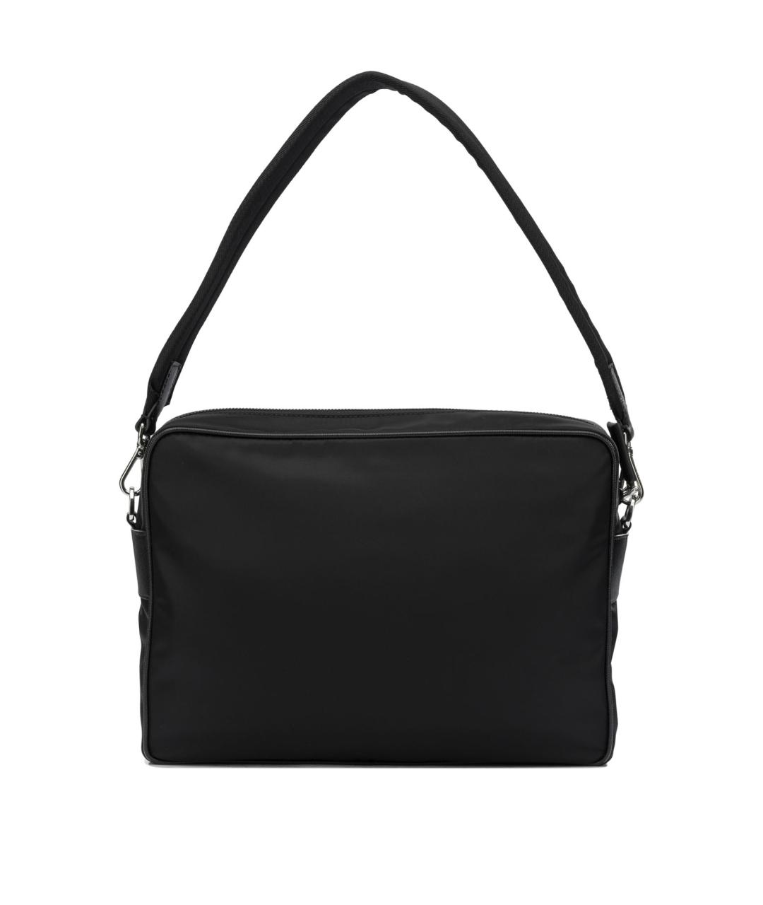 PRADA Черная синтетическая сумка на плечо, фото 3