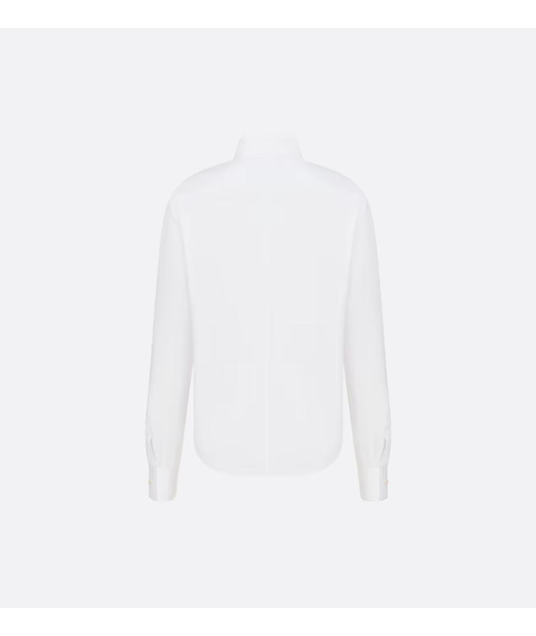 CHRISTIAN DIOR Белая хлопковая рубашка, фото 2