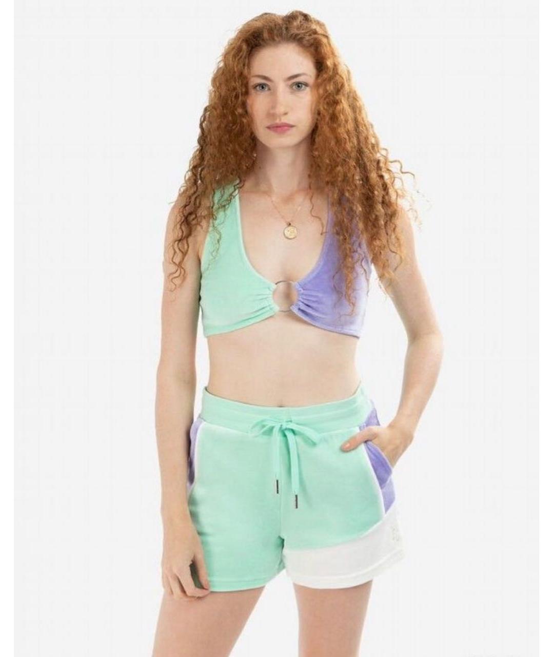 JUICY COUTURE Мульти хлопковые шорты, фото 7