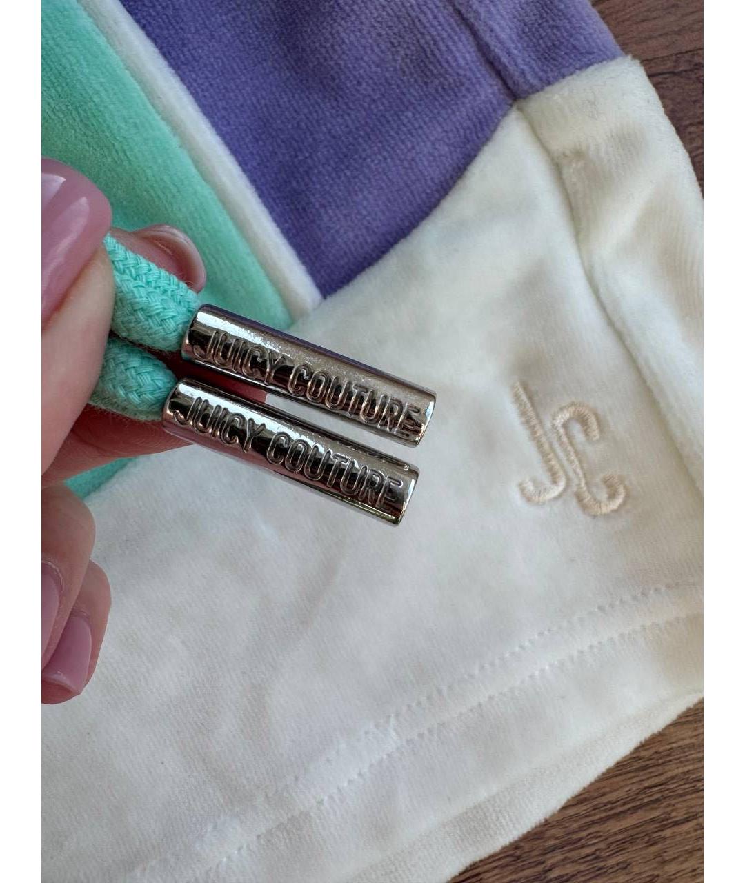 JUICY COUTURE Мульти хлопковые шорты, фото 5