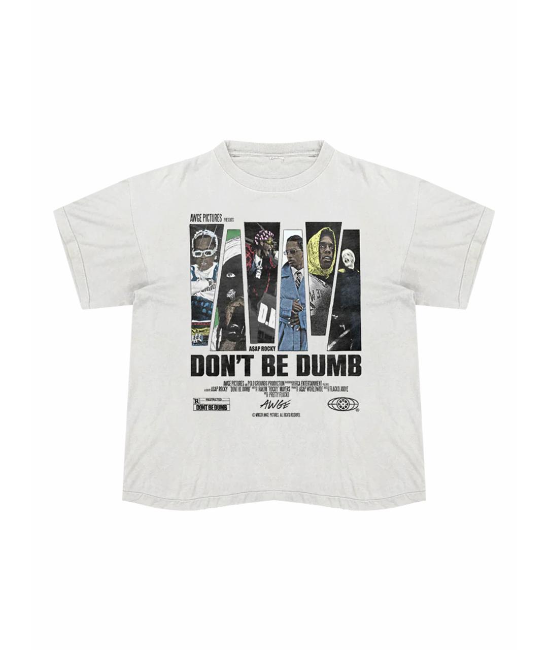 AWGE Белая хлопковая футболка, фото 1