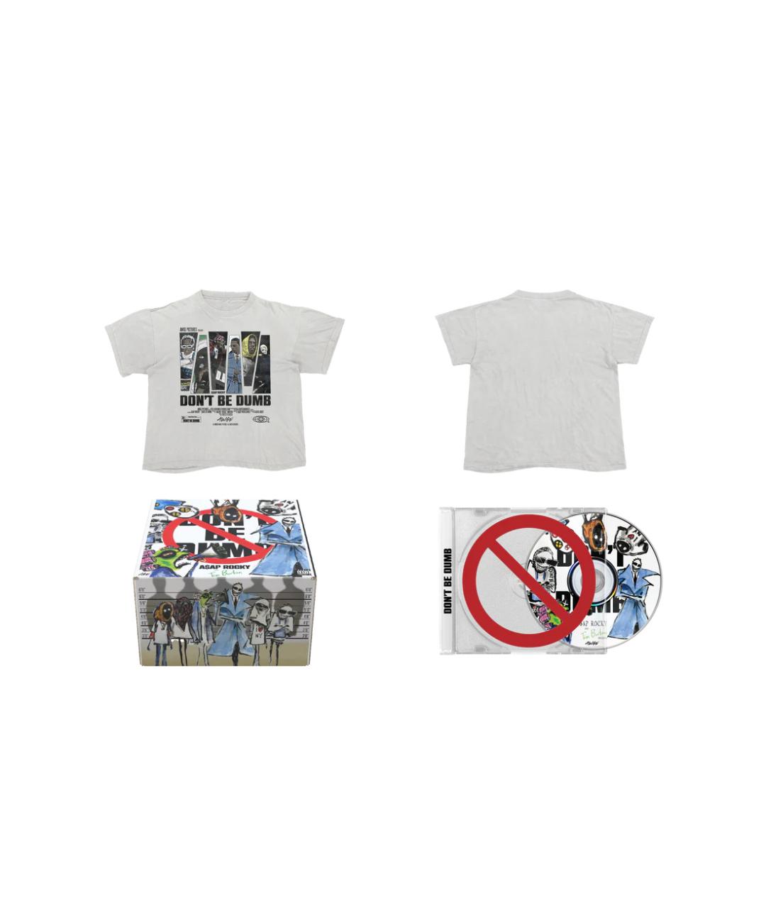 AWGE Белая хлопковая футболка, фото 3