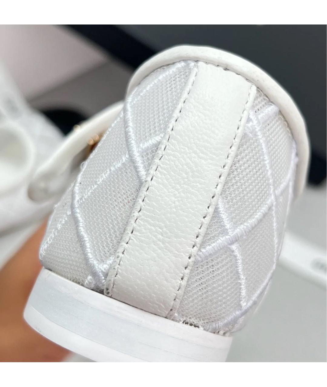 CHANEL Белые балетки, фото 4