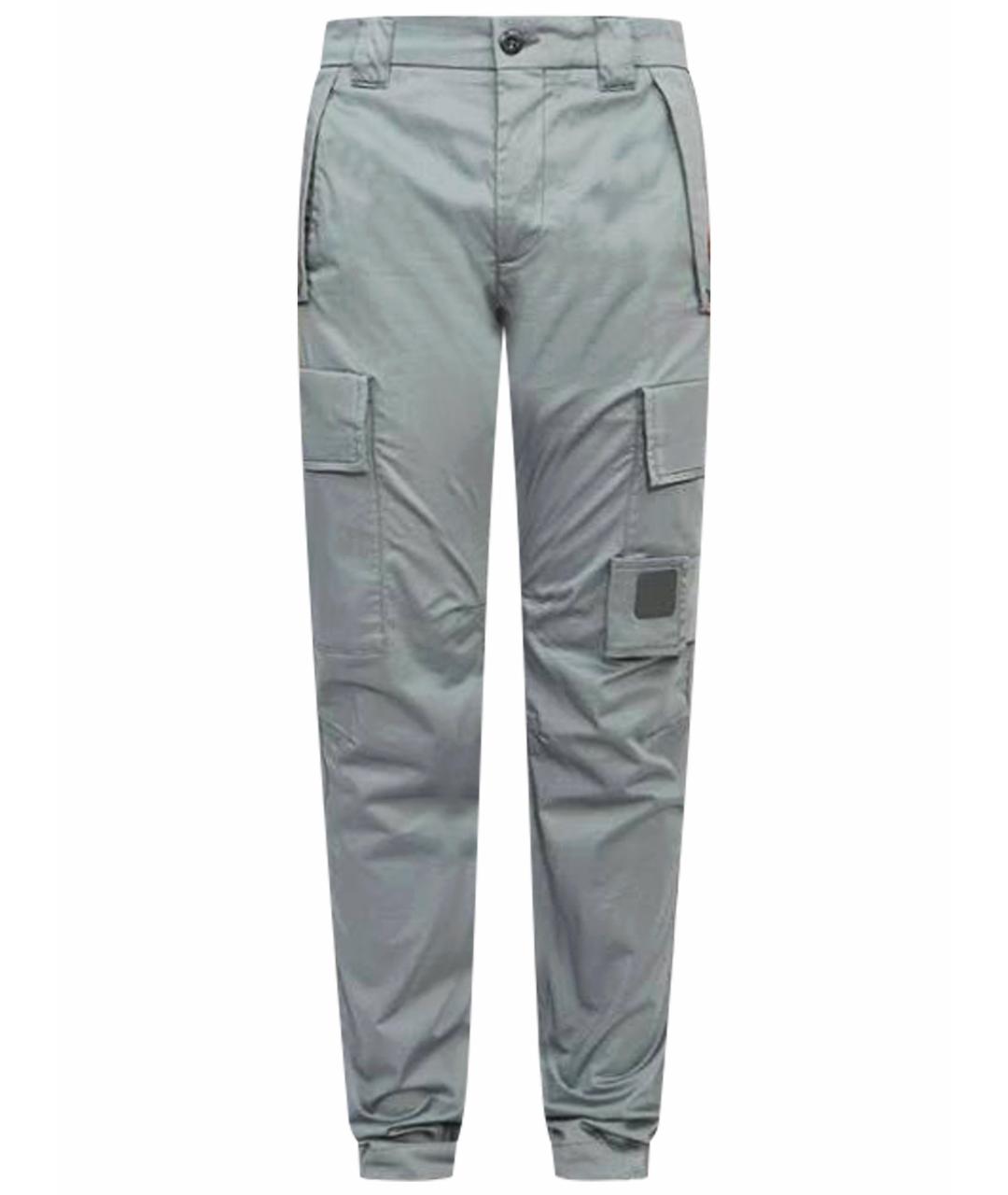 CP COMPANY Серые хлопковые повседневные брюки, фото 1
