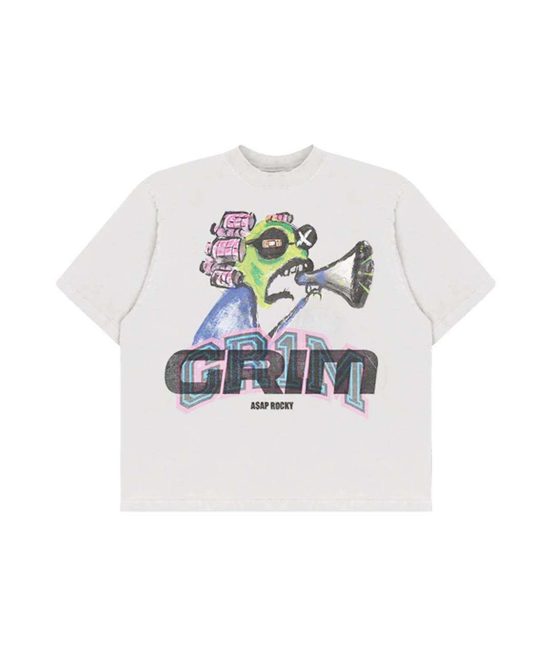 AWGE Белая хлопковая футболка, фото 1