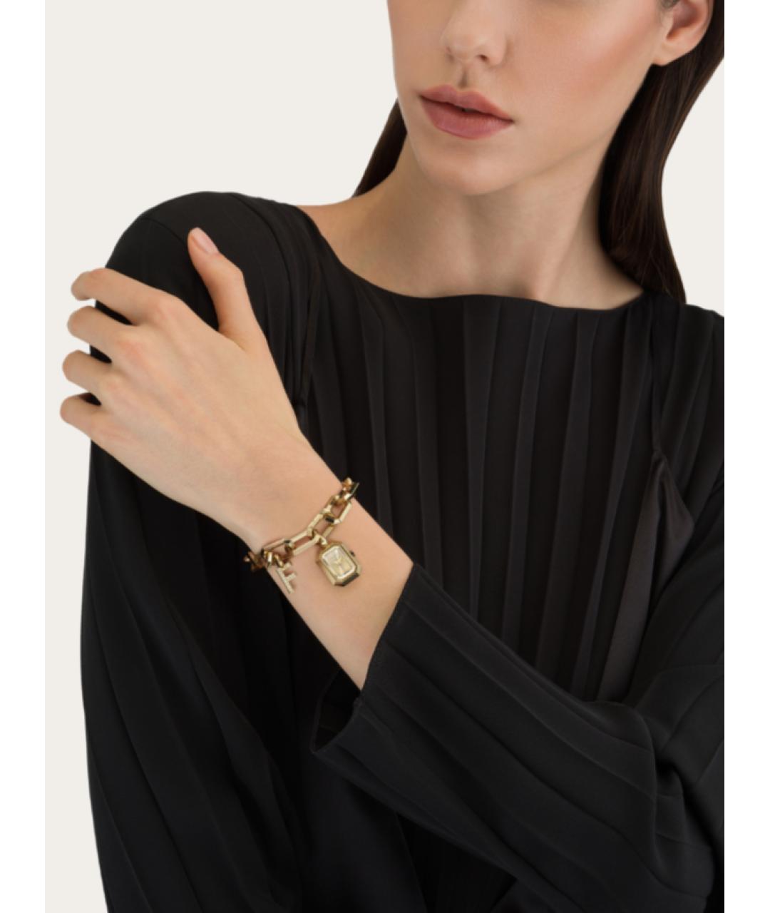 FERRAGAMO Золотые часы из желтого золота, фото 3