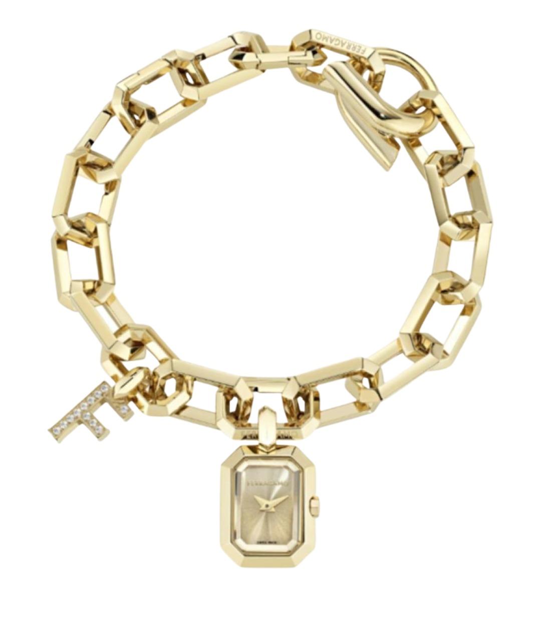 FERRAGAMO Золотые часы из желтого золота, фото 1