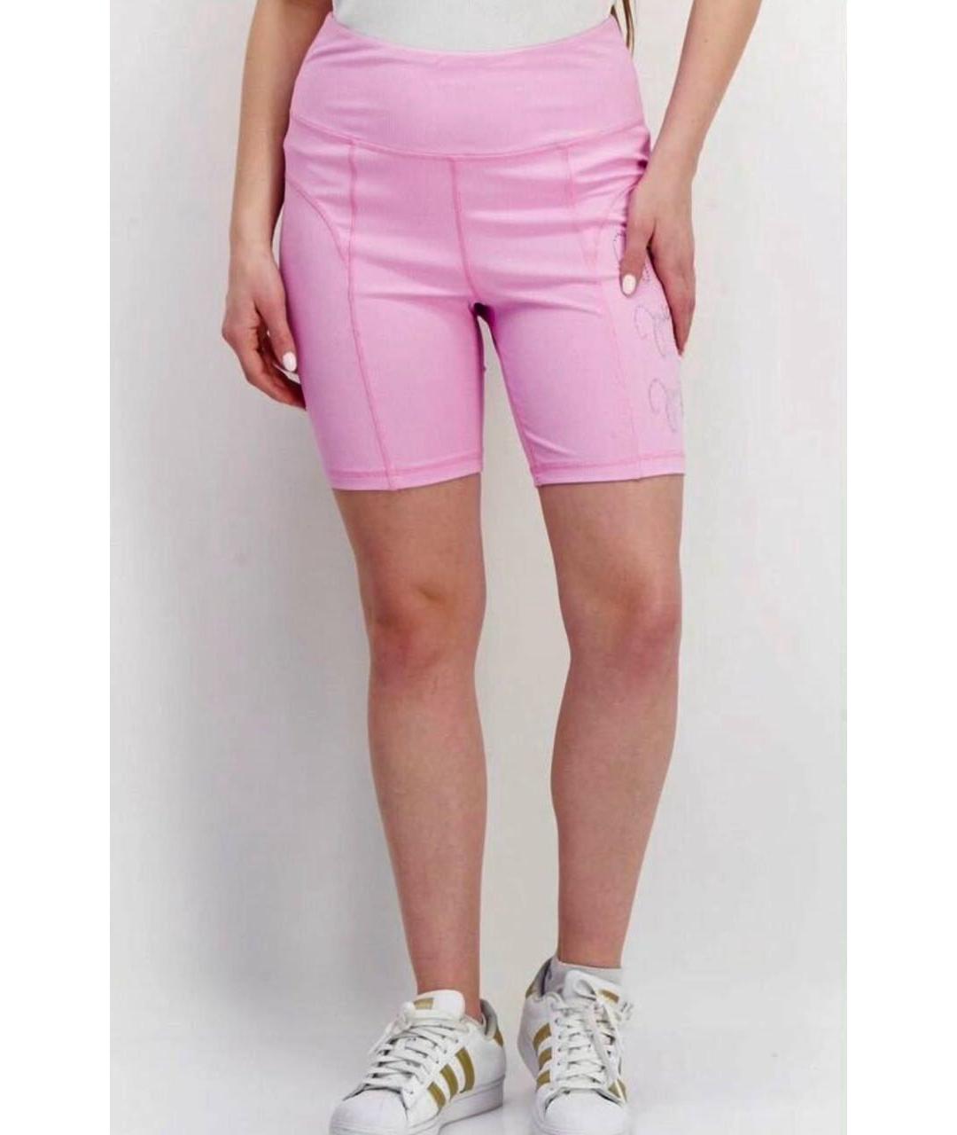 JUICY COUTURE Розовые полиэстеровые спортивные брюки и шорты, фото 8