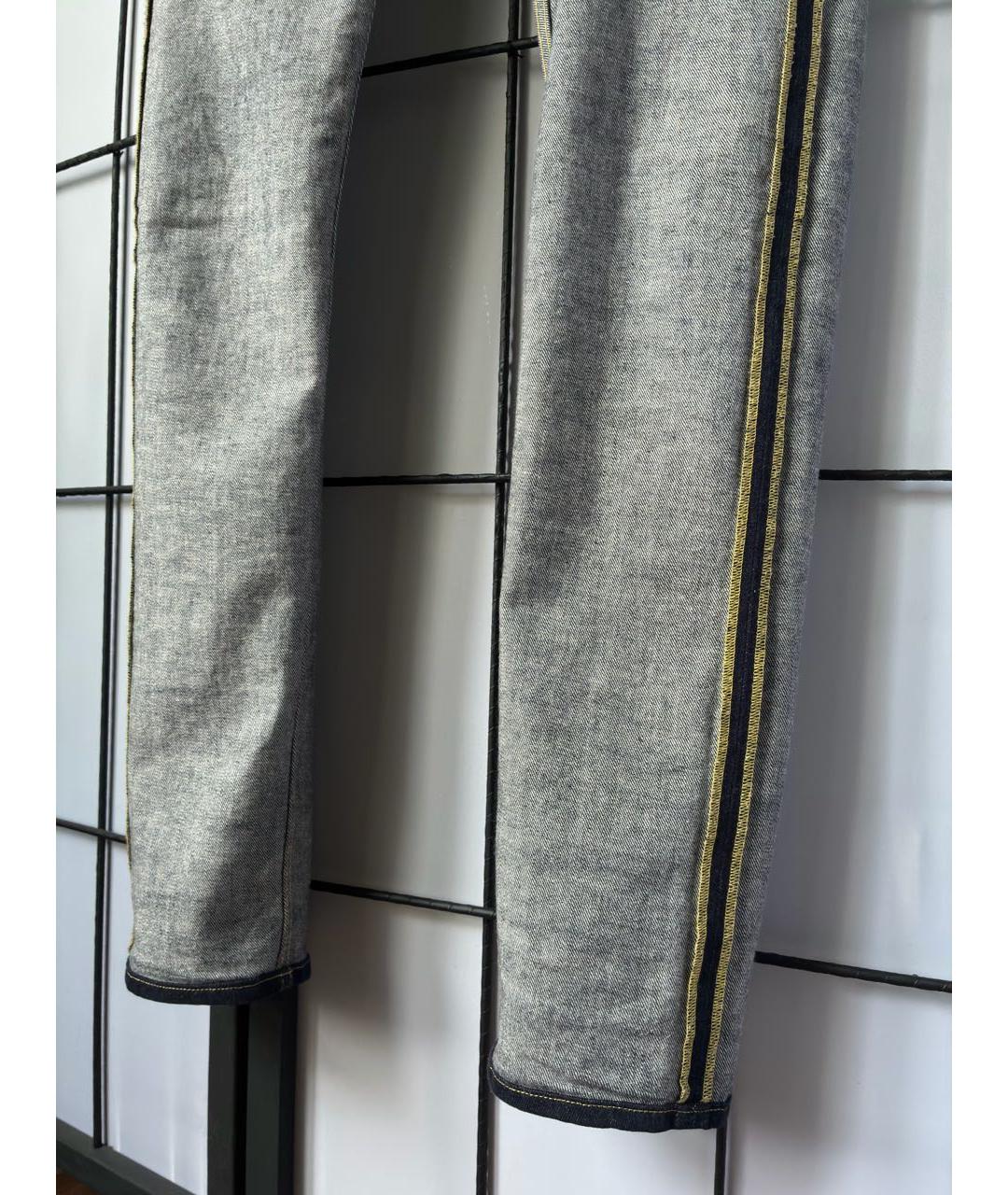 ELEVENTY Темно-синие хлопко-эластановые джинсы скинни, фото 6