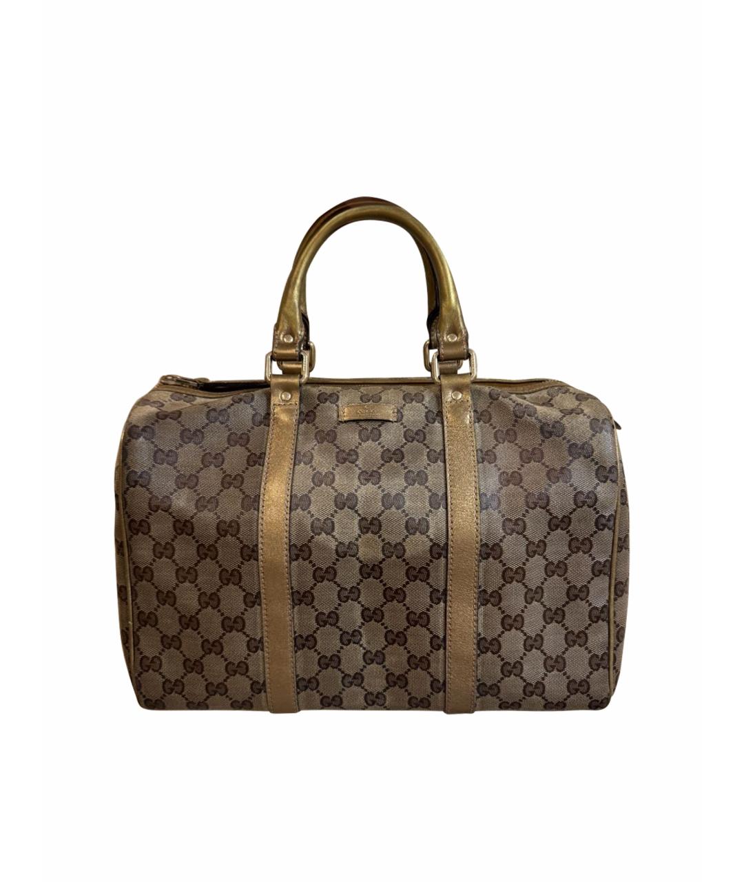 GUCCI Бежевая сумка с короткими ручками, фото 1