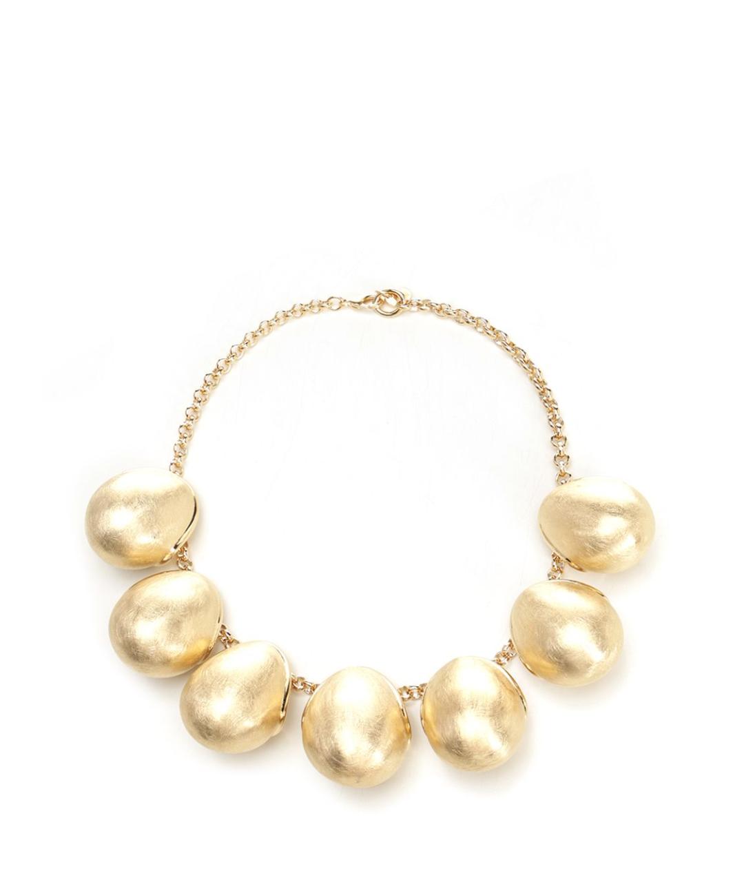 JACQUEMUS Золотое металлическое колье, фото 1