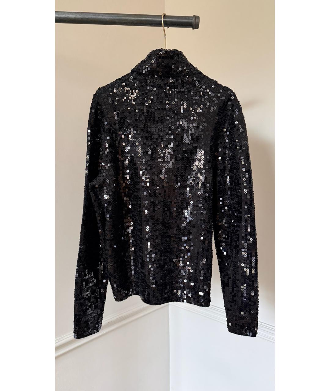 CELINE Черная водолазка, фото 2