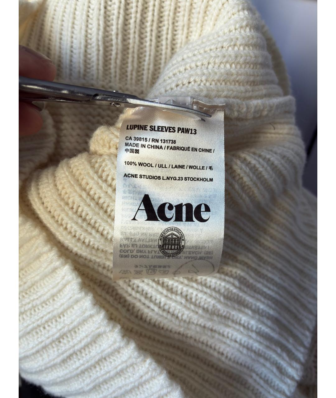 ACNE STUDIOS Шерстяной джемпер / свитер, фото 6