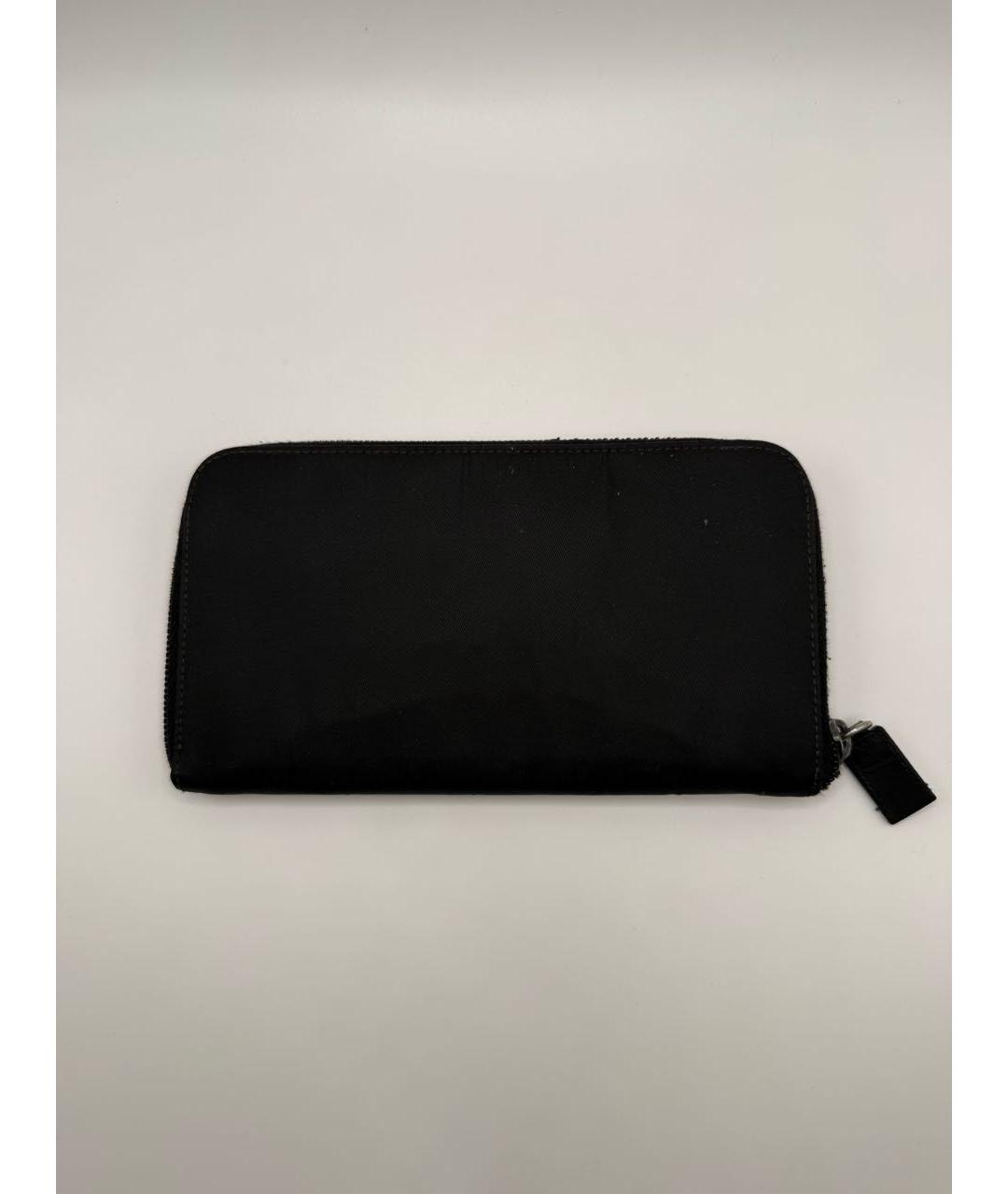 PRADA Черный кошелек, фото 2
