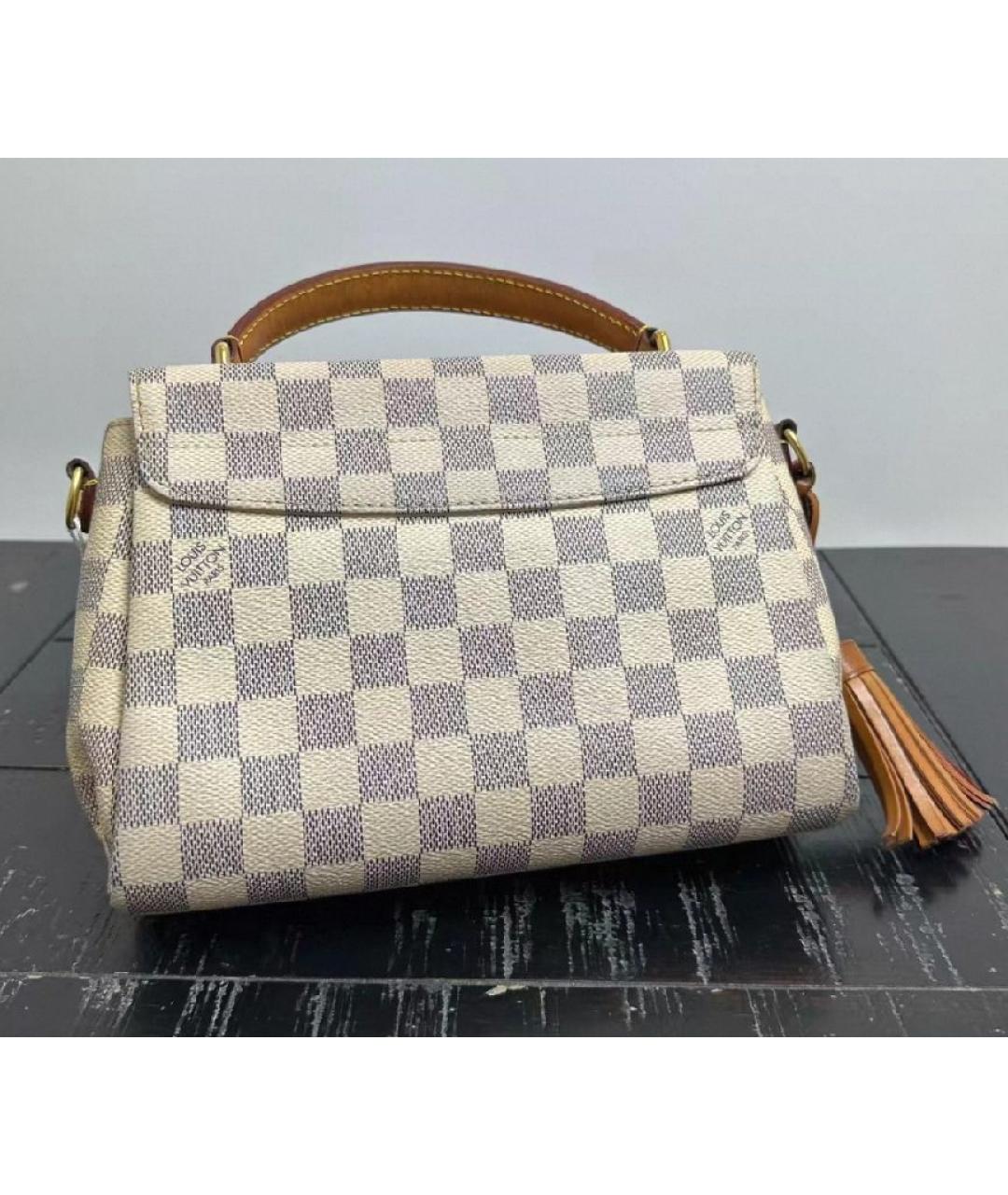 LOUIS VUITTON Белая сумка с короткими ручками, фото 2