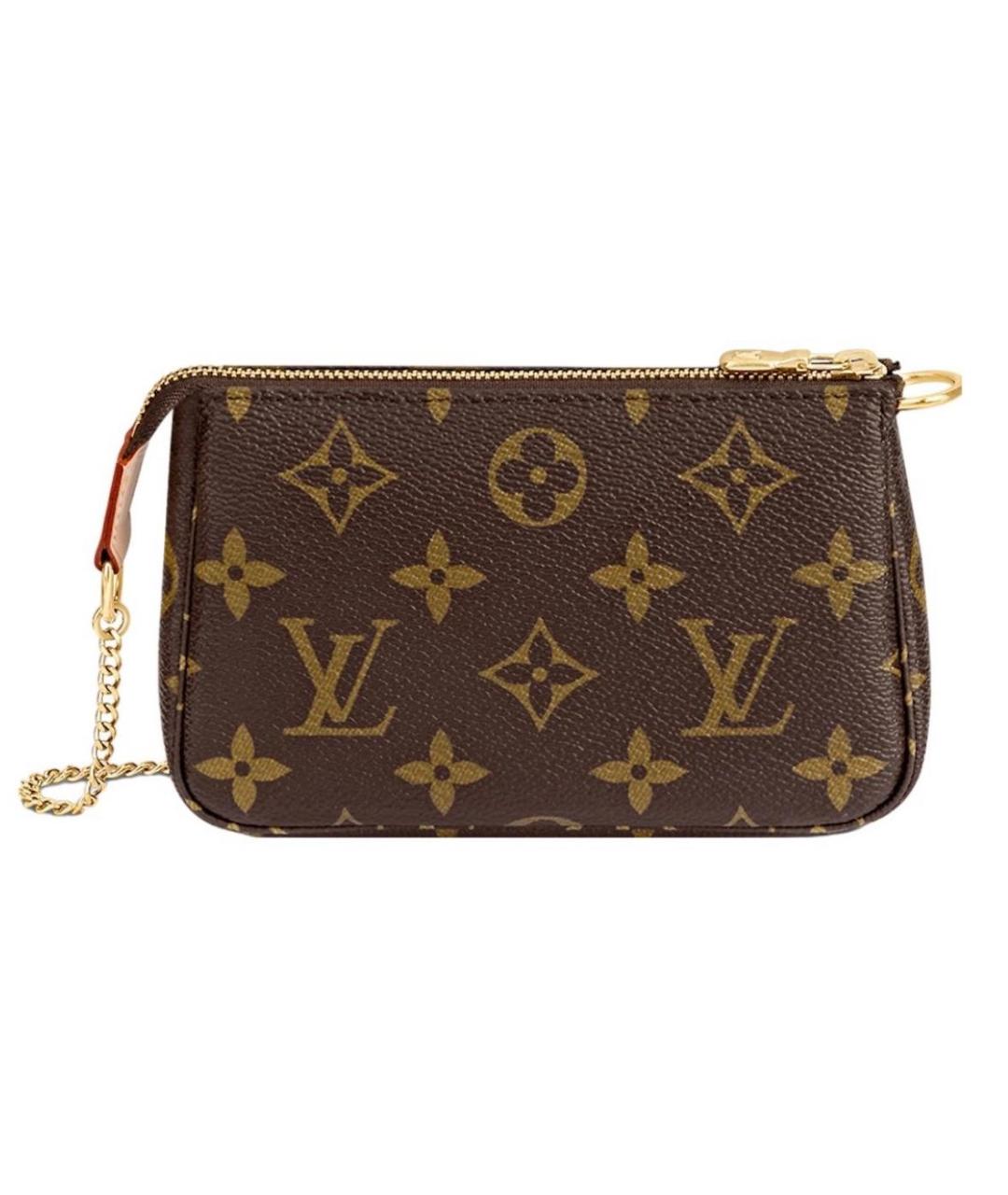 LOUIS VUITTON Коричневая сумка с короткими ручками, фото 7