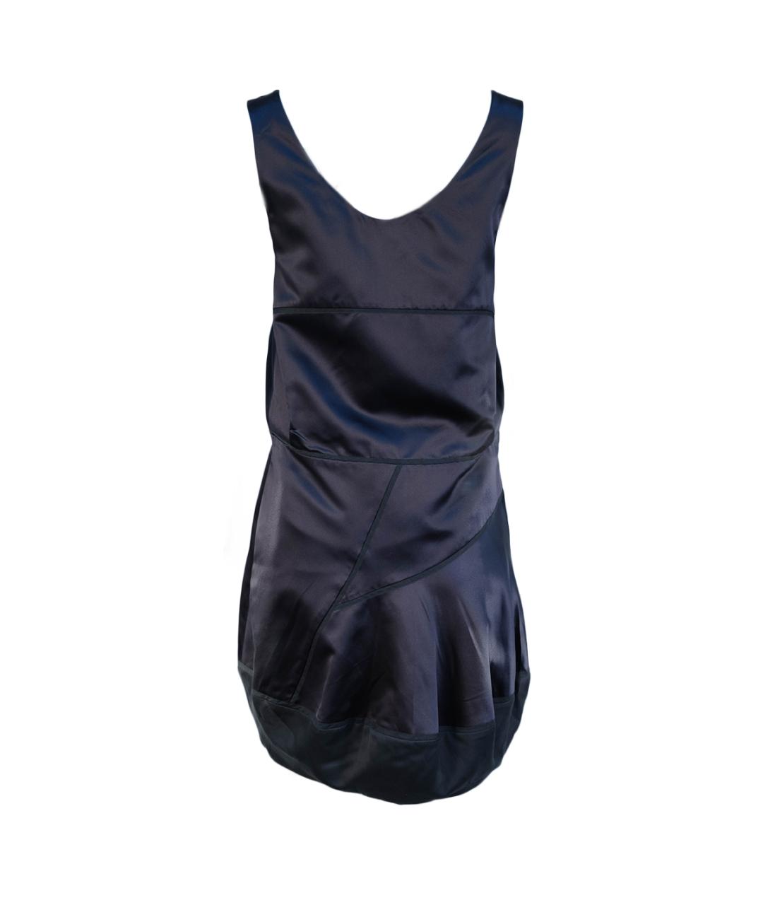 CHLOE Серое шелковое повседневное платье, фото 2