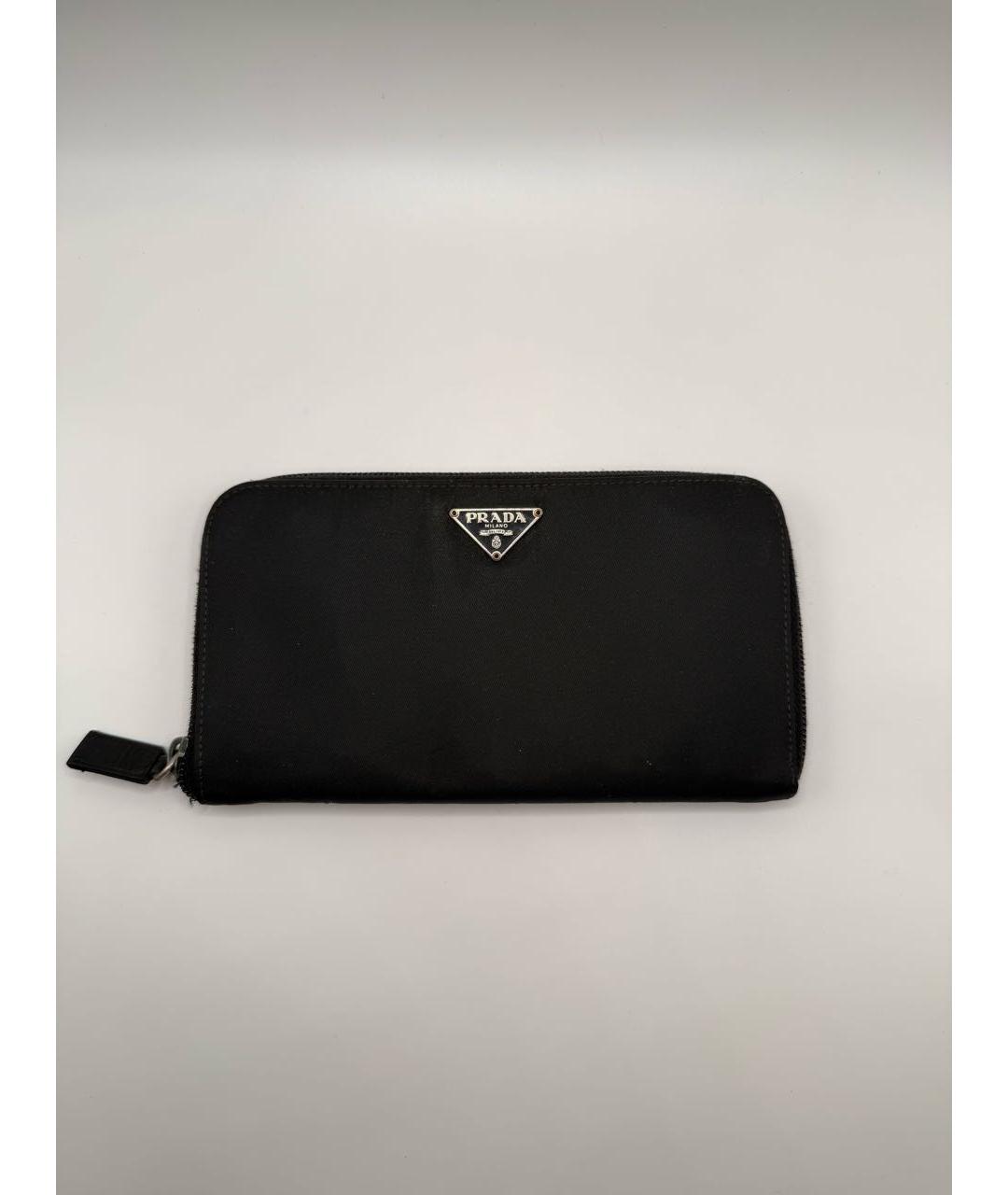 PRADA Черный кошелек, фото 7