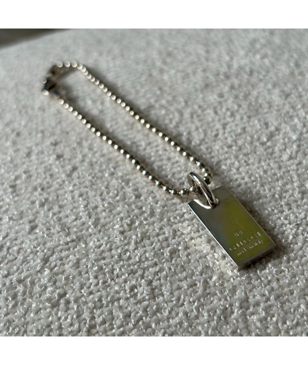 GUCCI Серебрянный серебряный браслет, фото 2