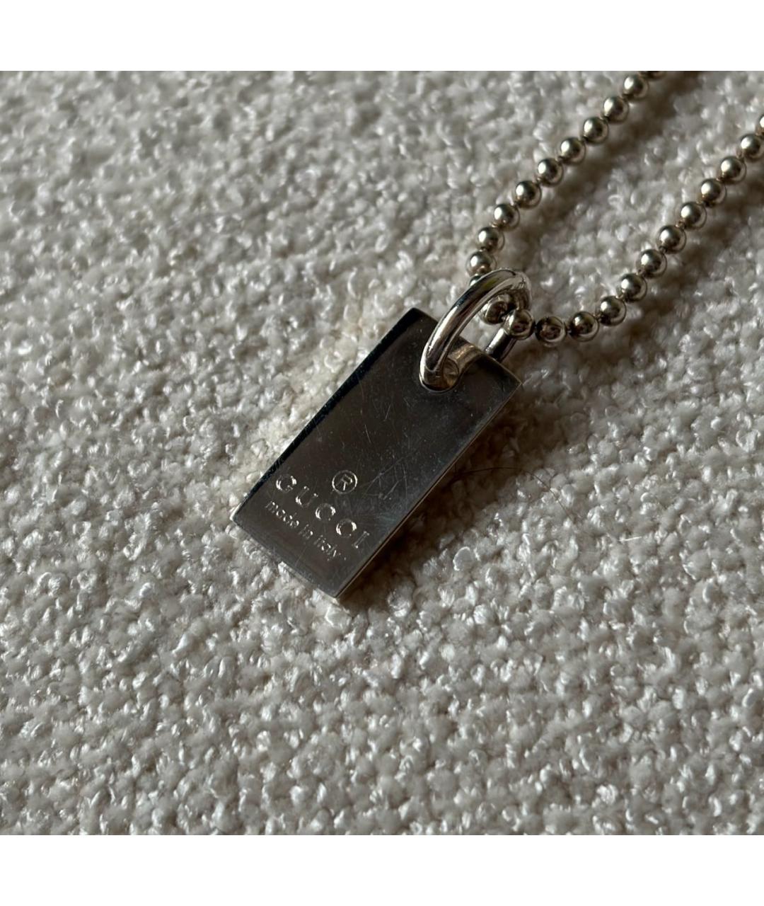 GUCCI Серебрянный серебряный браслет, фото 4