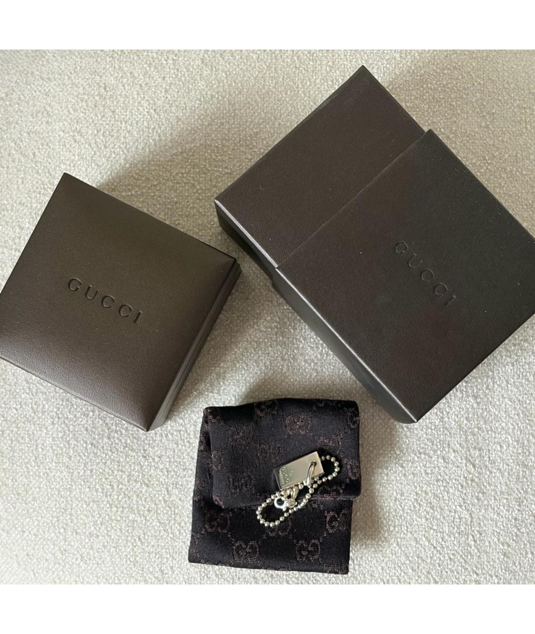 GUCCI Серебрянный серебряный браслет, фото 5