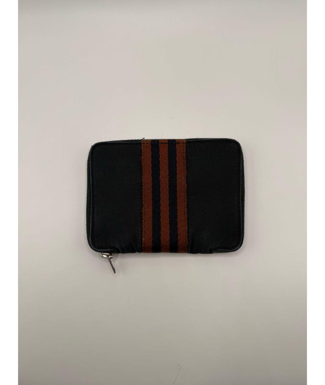 HERMES Темно-синий кошелек, фото 7