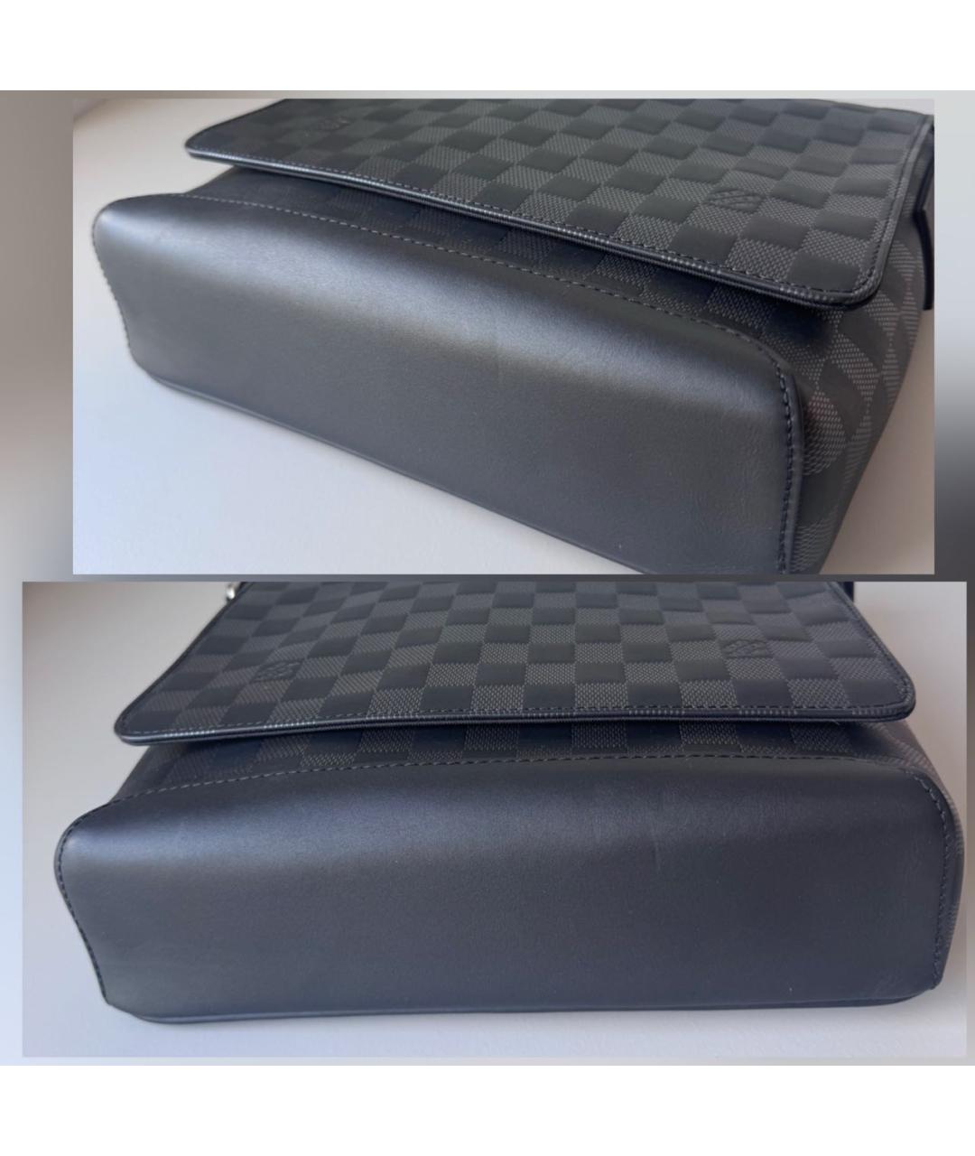 LOUIS VUITTON Черная сумка на плечо, фото 6