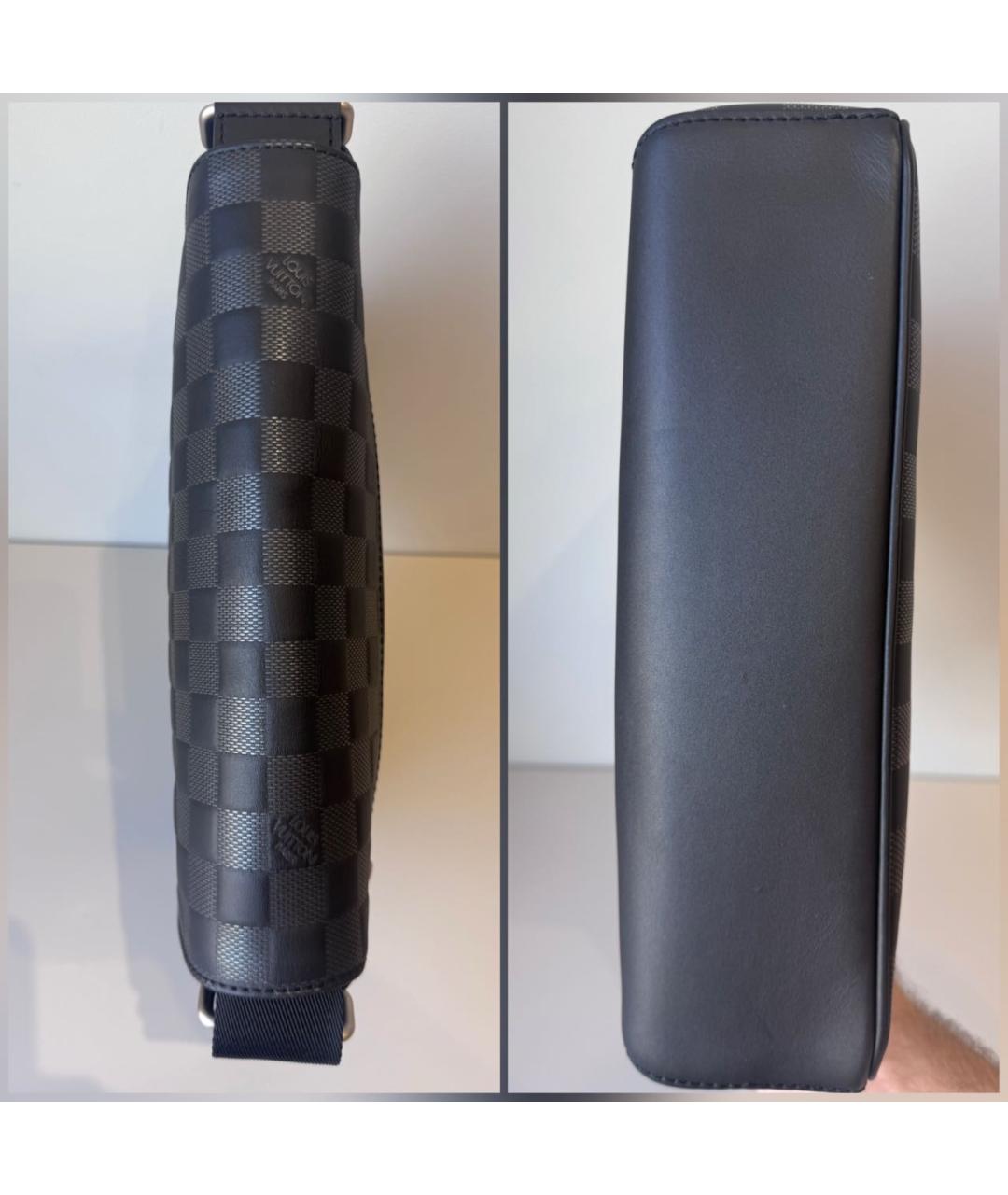 LOUIS VUITTON Черная сумка на плечо, фото 5