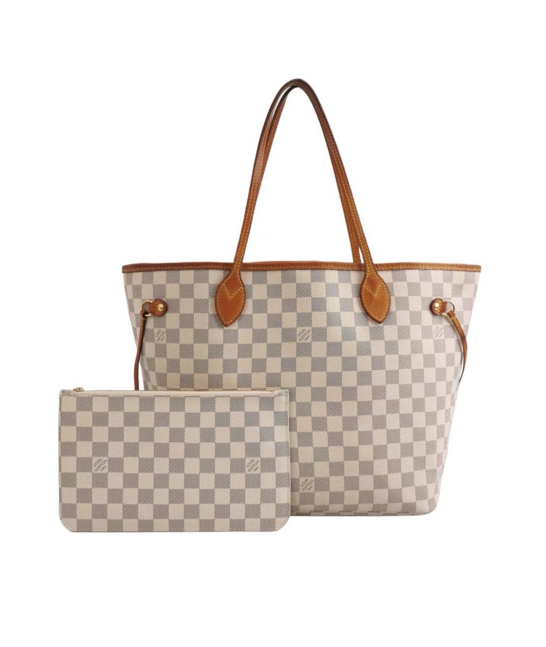 LOUIS VUITTON Бежевая сумка тоут, фото 8