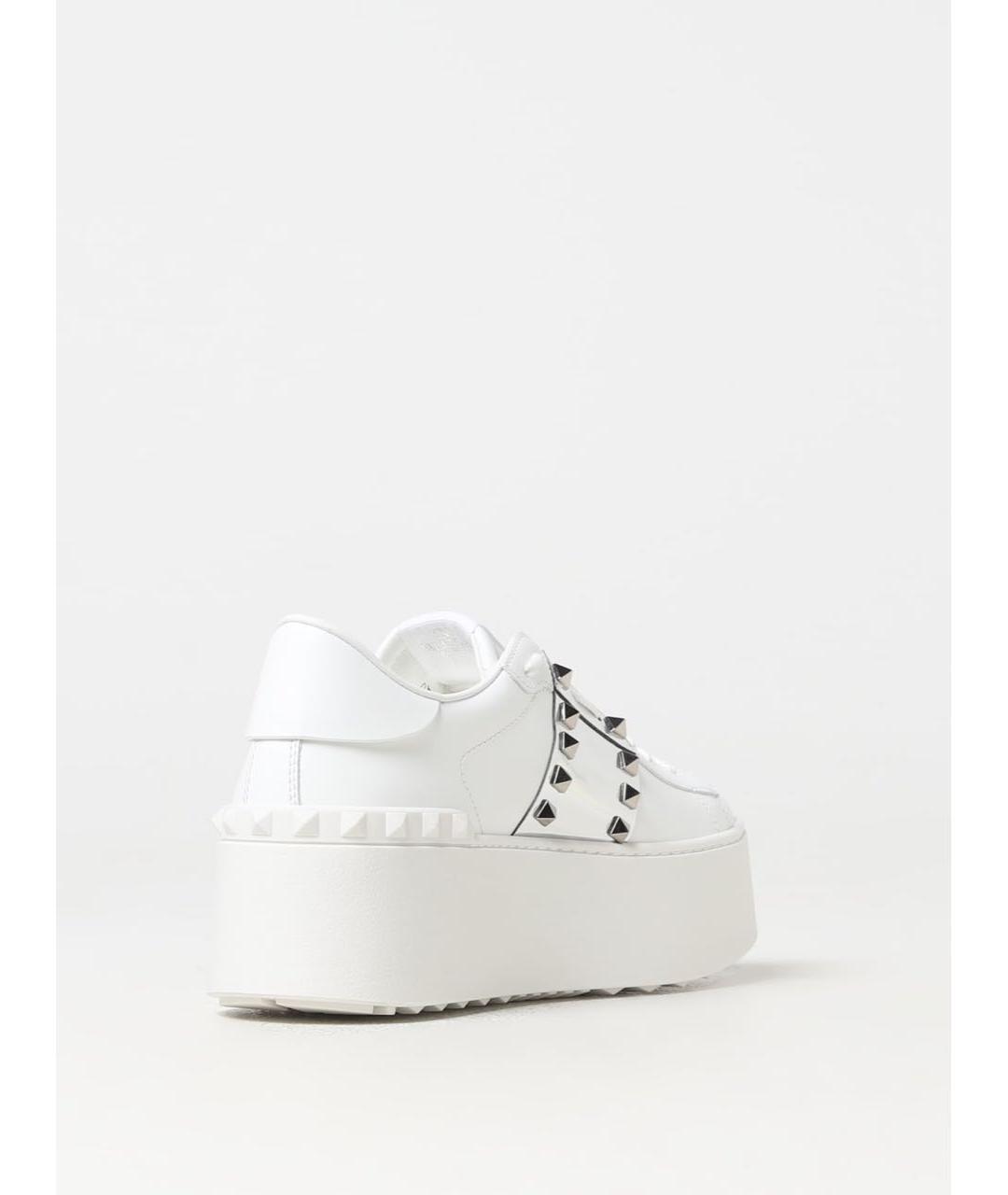 VALENTINO Белые кожаные кеды, фото 3