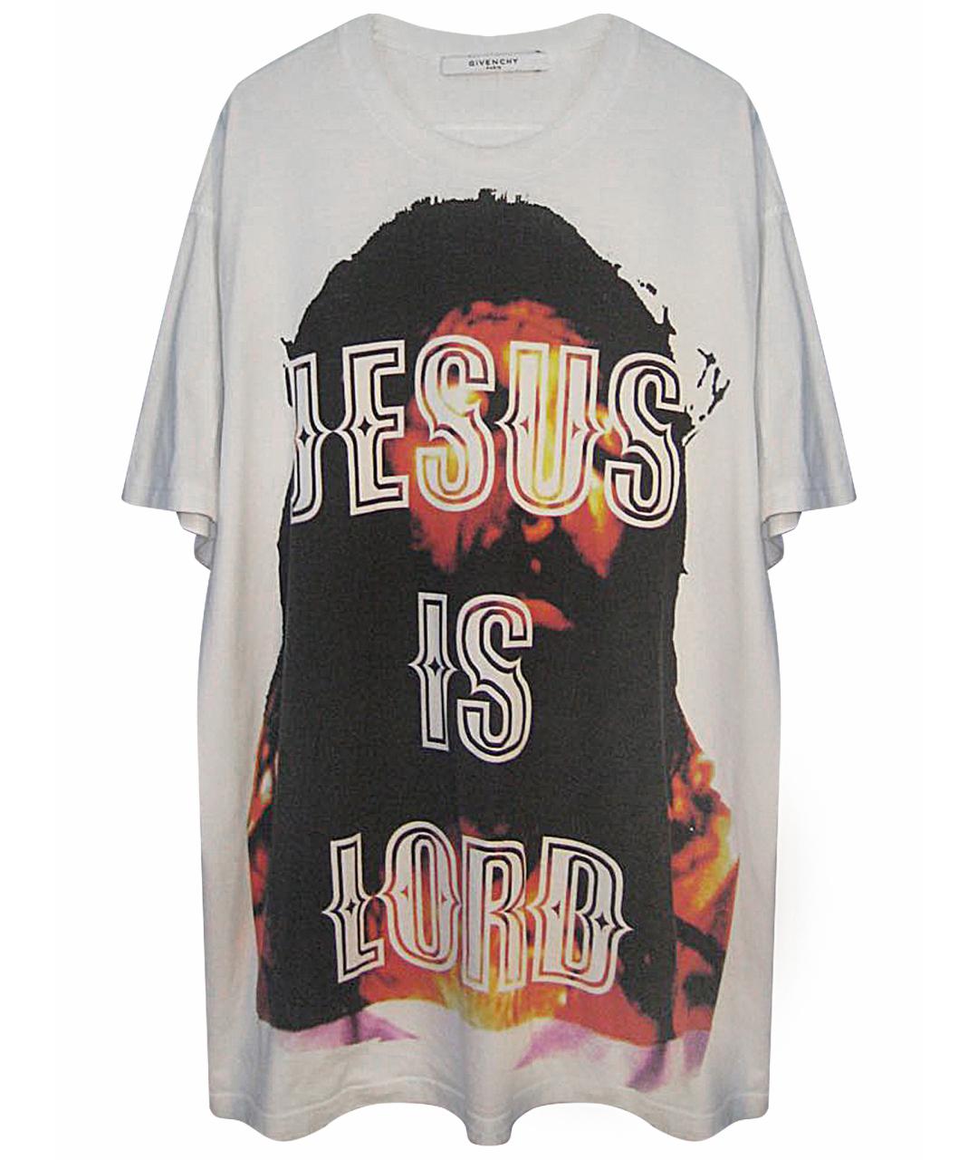 GIVENCHY Белая хлопковая футболка, фото 1