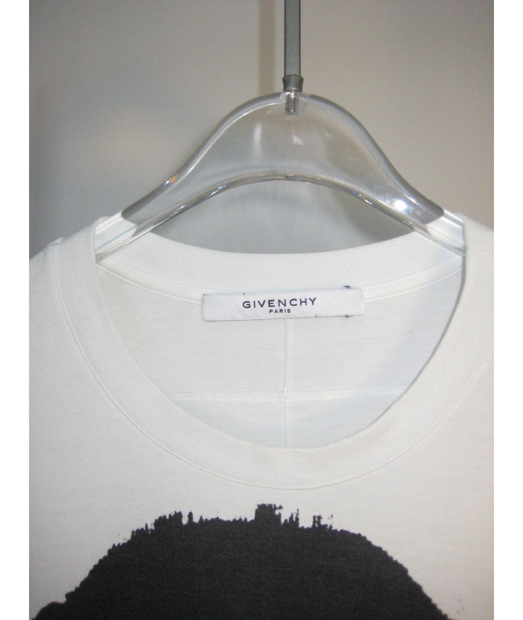 GIVENCHY Белая хлопковая футболка, фото 4