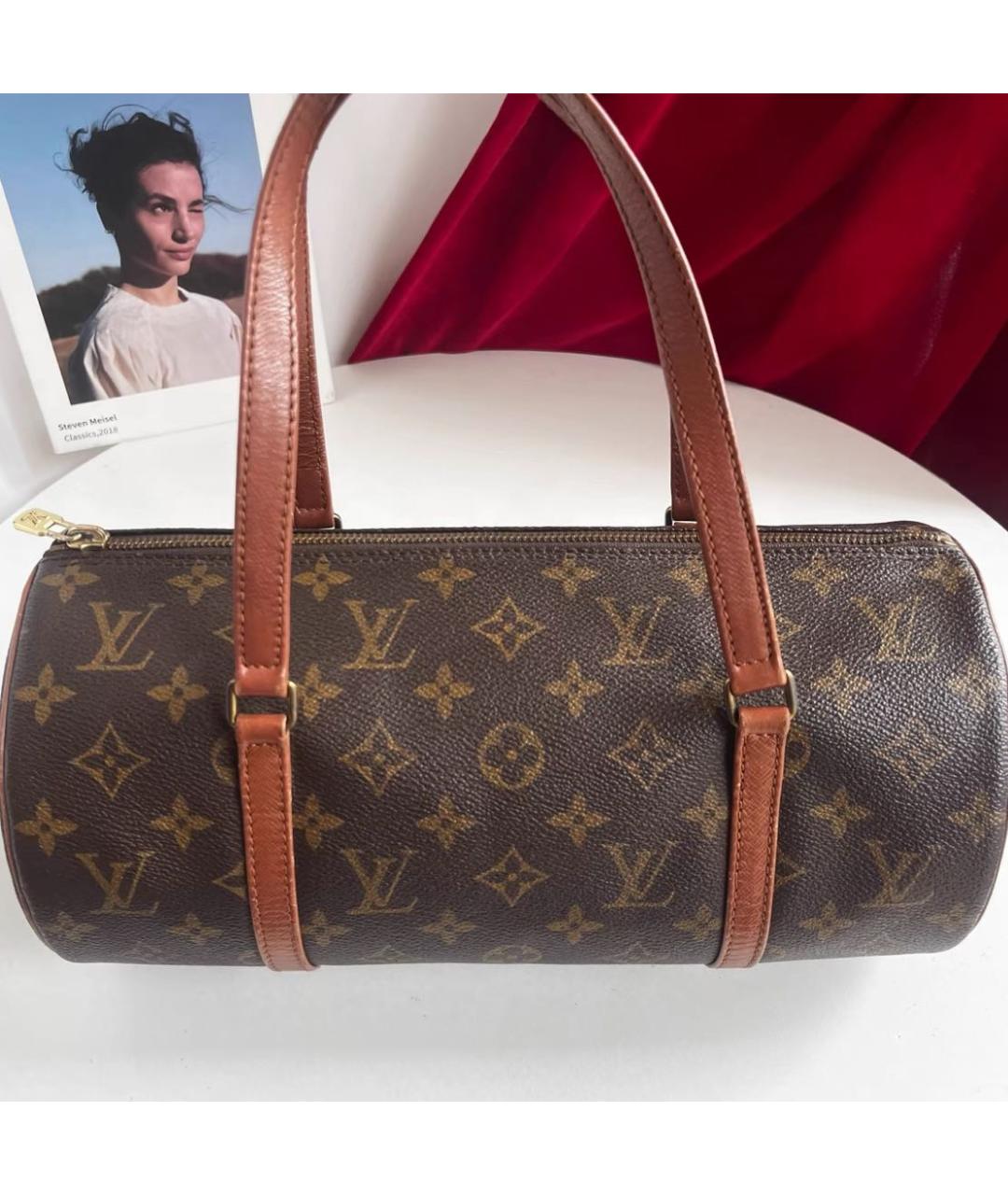 LOUIS VUITTON Коричневая сумка через плечо, фото 2