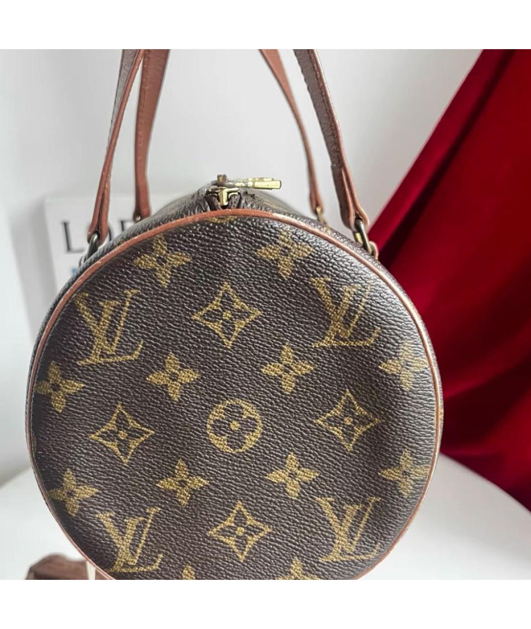 LOUIS VUITTON Коричневая сумка через плечо, фото 5