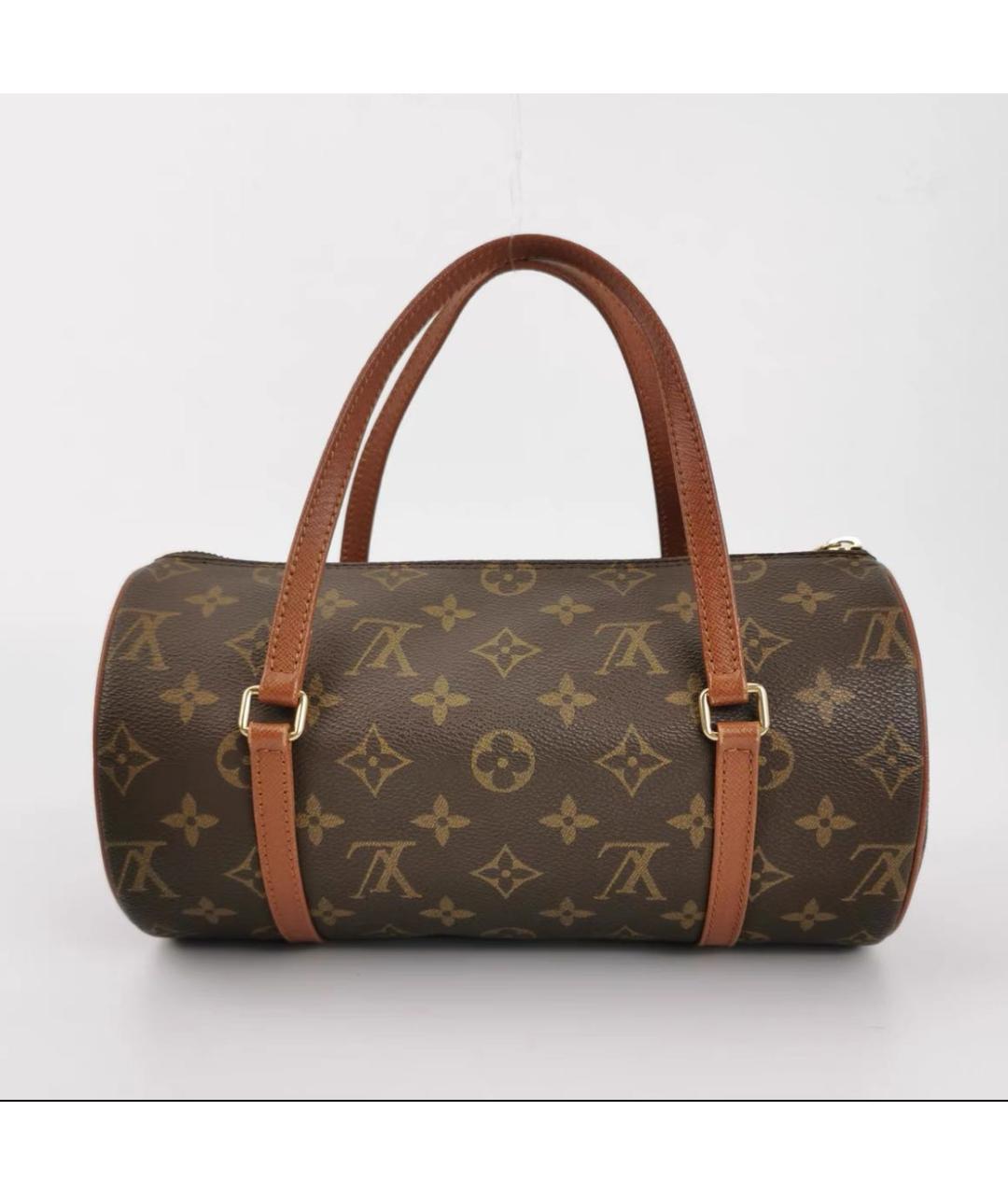 LOUIS VUITTON Коричневая сумка через плечо, фото 7