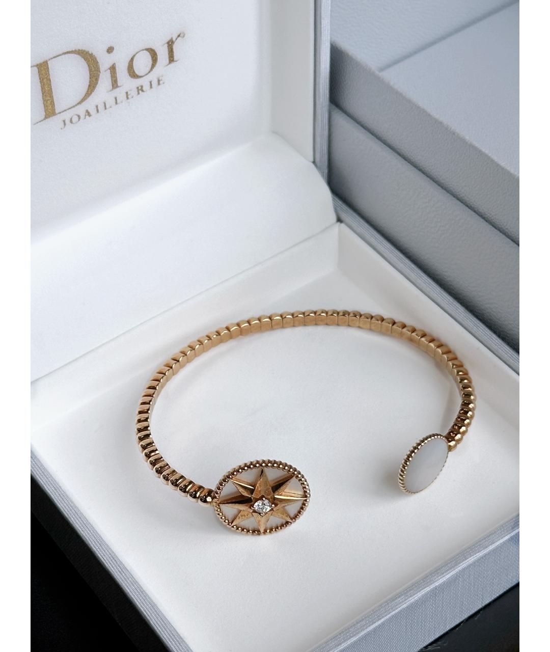 CHRISTIAN DIOR Золотой браслет из розового золота, фото 3