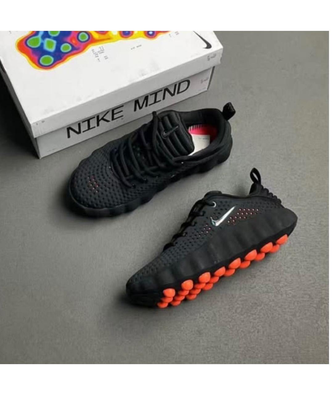 NIKE Черные текстильные кроссовки, фото 2