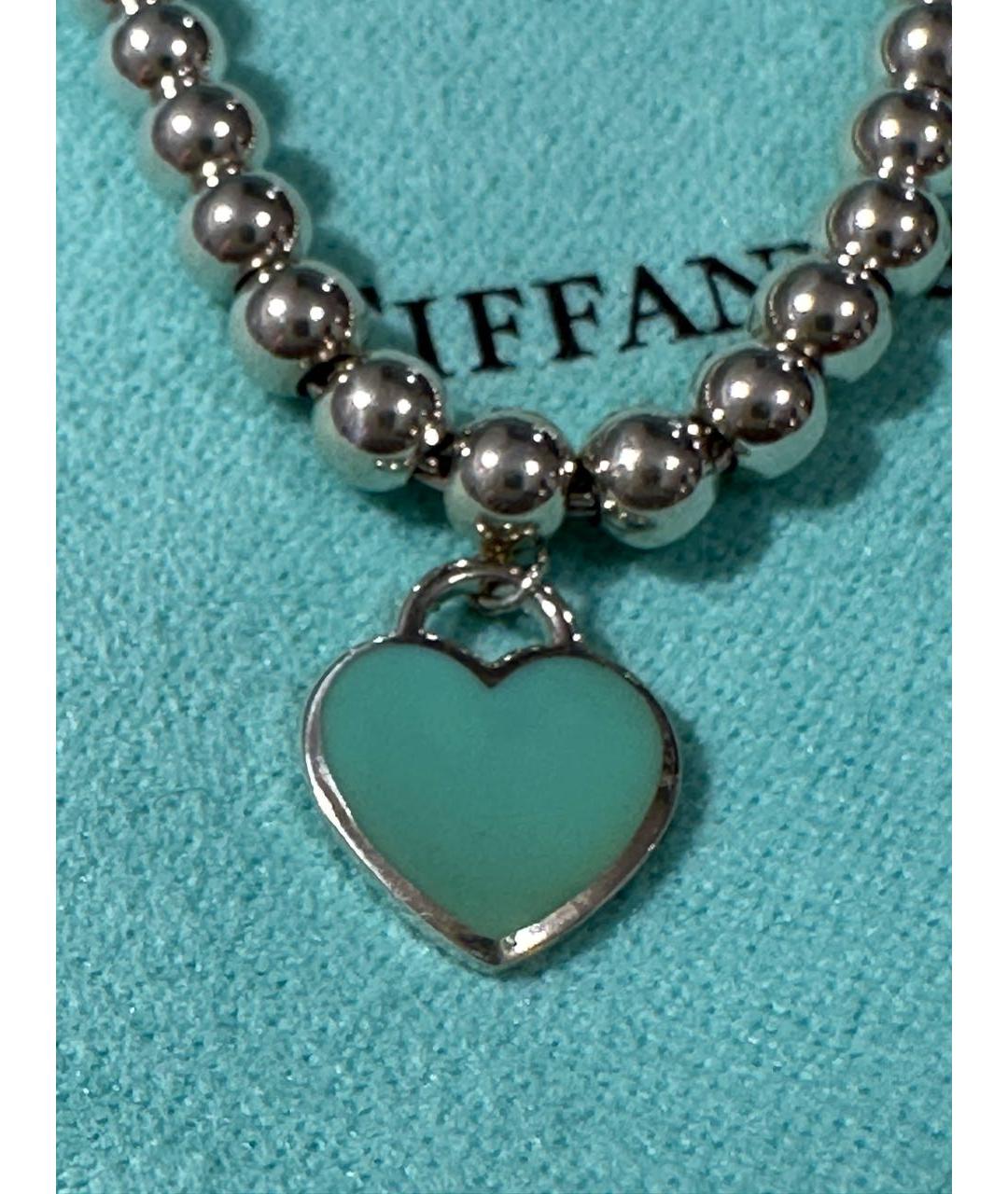 TIFFANY&CO Серебрянный серебряный браслет, фото 3