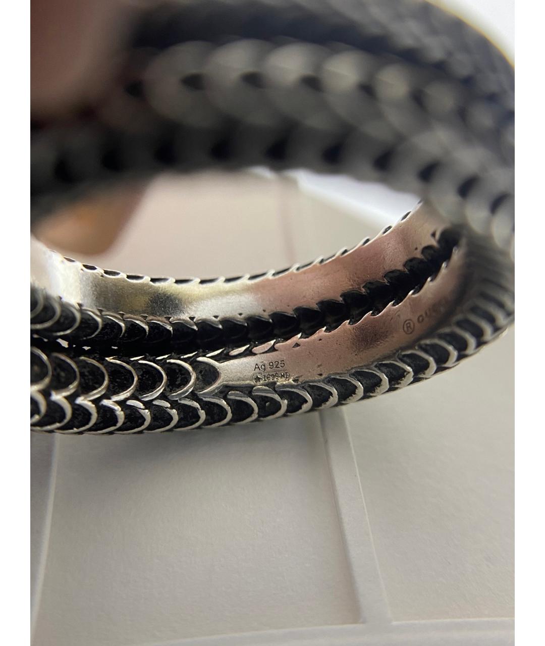 GUCCI Серебряное серебряное кольцо, фото 7